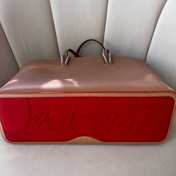 CHRISTIAN LOUBOUTIN Cabata spiked leather tote - Picture 6 of 15
